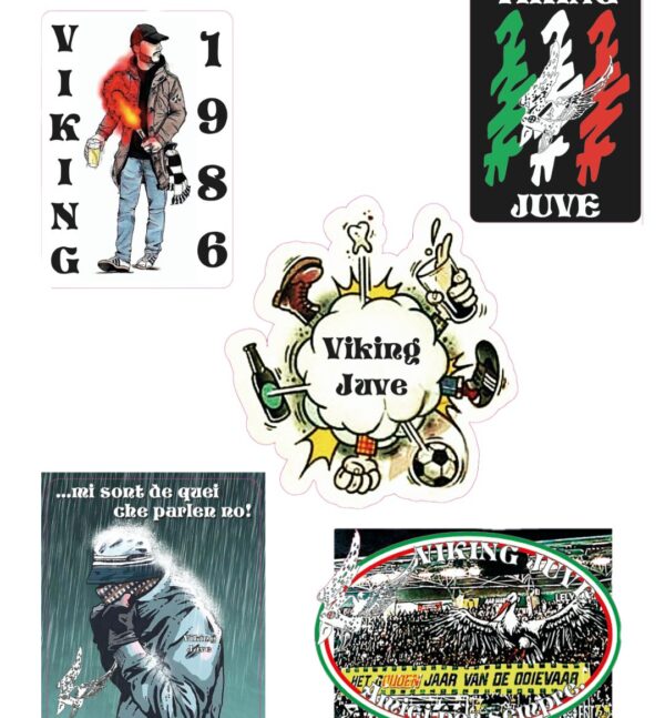 nuovi adesivi viking juve